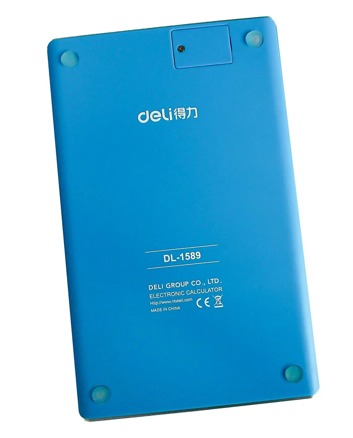 Blue Large 12-Digit Calculator - Desktop Calculator with Big Buttons
