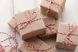 Classic Kraft Wrap 3 Rolls   Red Bakers Twine