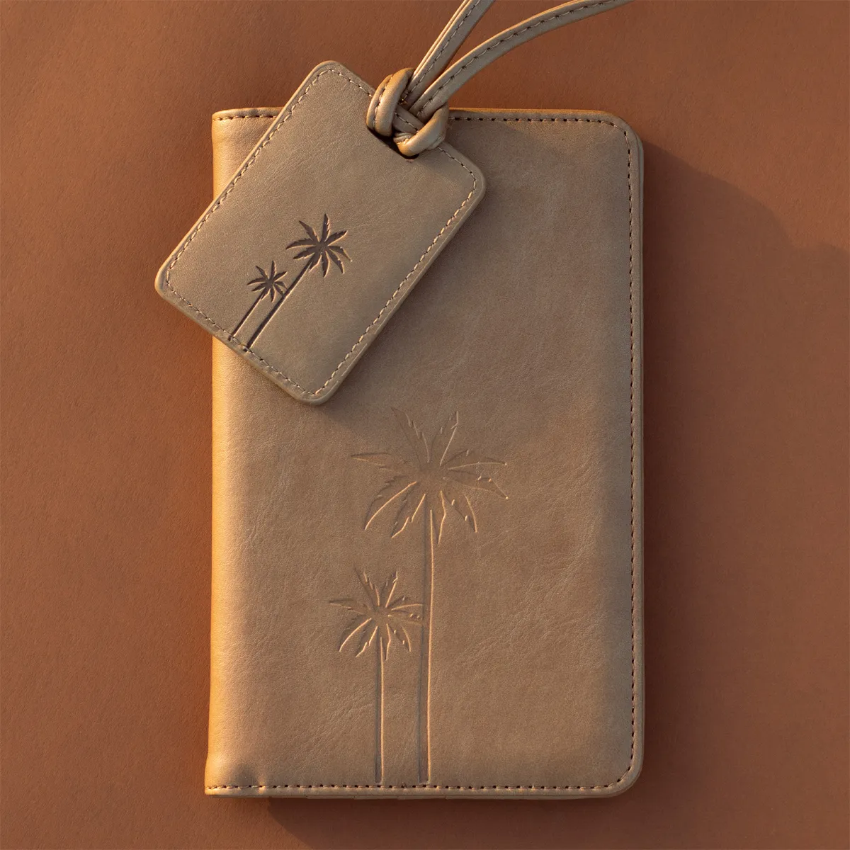 Coconut Palms Travel Wallet
