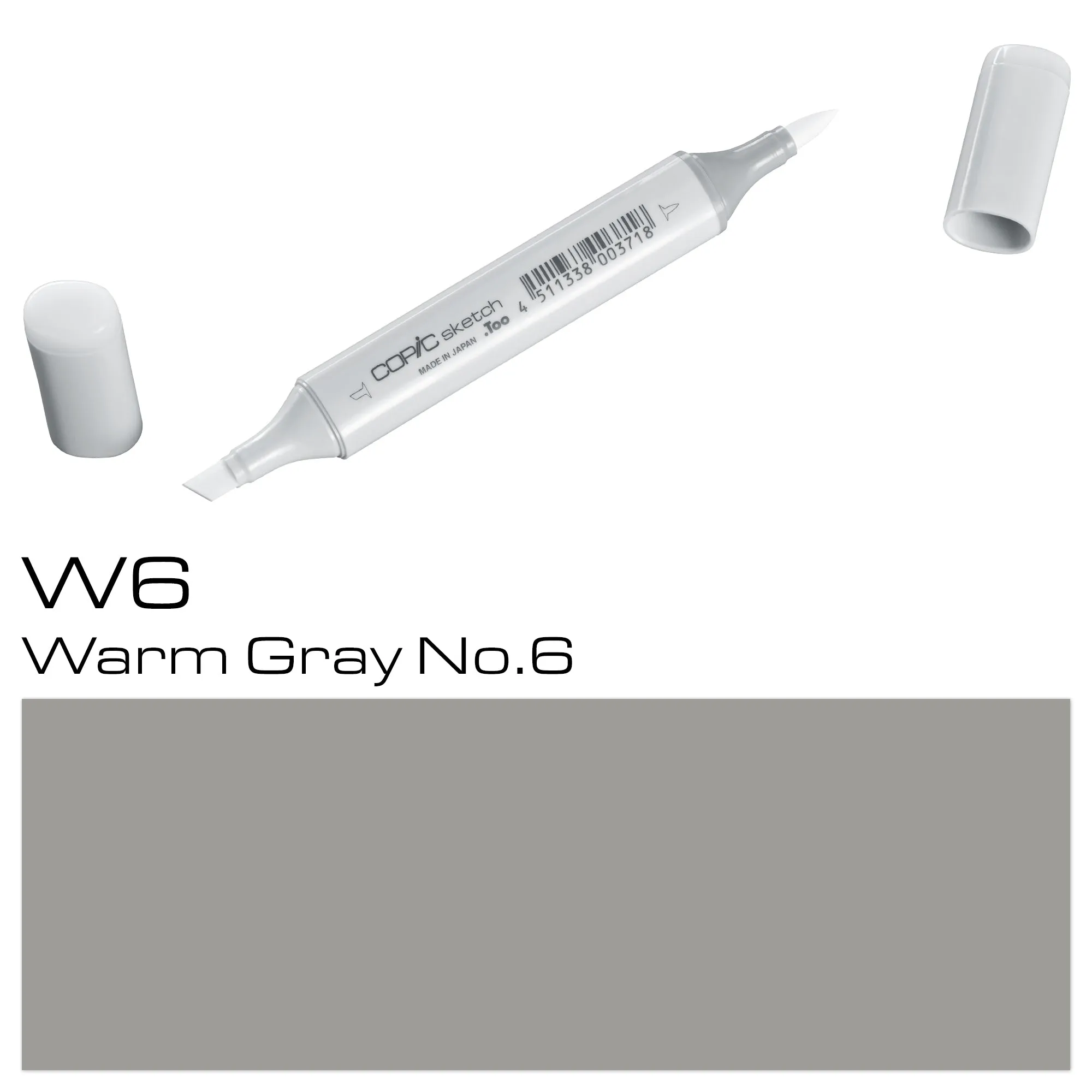Copic Sketch Marker W6 Warm Grey