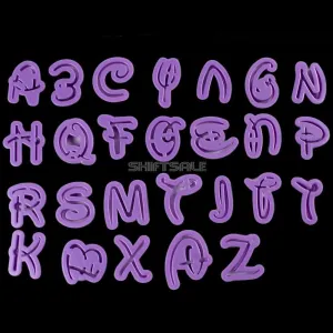 Disney Style Letter Cutters