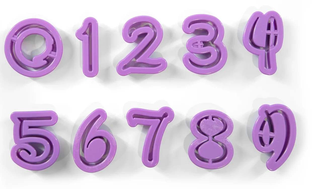 Disney Style Number Cutters
