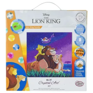 DIY Crystal Art Kit Diamond Painting Square Wooden Frame 30cm