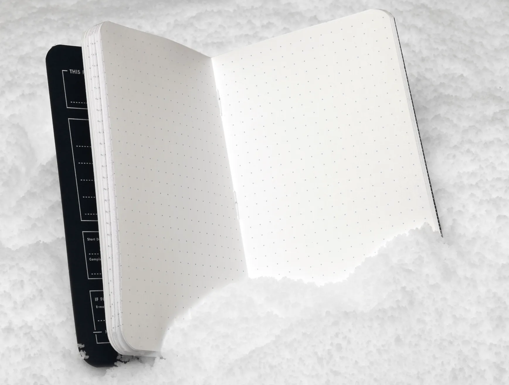 Field Notes Snowy Evening Memo