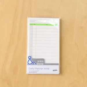 Gimen Paper Strong Sticky Note DAILY PLANNER Sticky Note Organization Sticky Note | 2.83 X 5.00 Inches 40 Sheets