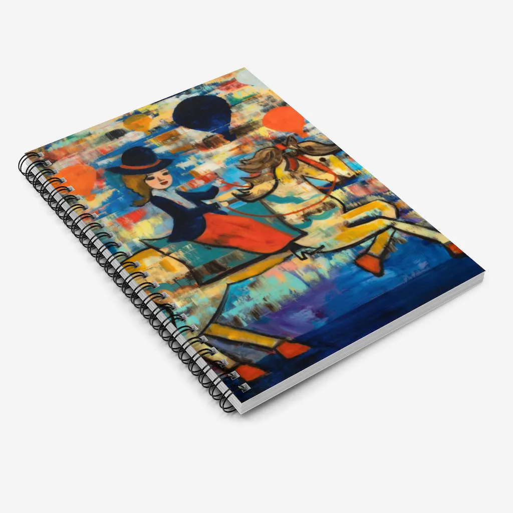 Happy Balloon Spiral Notebook