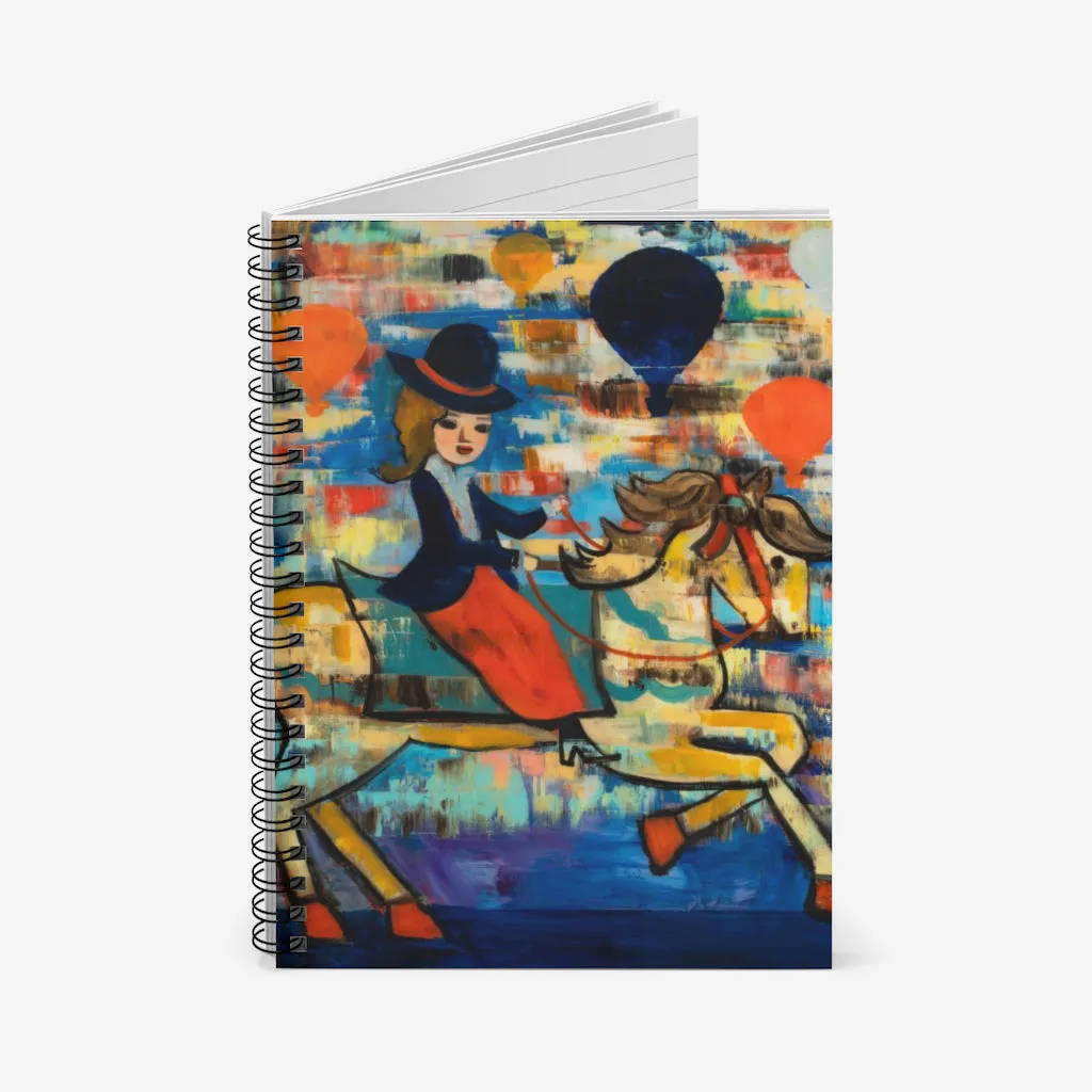 Happy Balloon Spiral Notebook