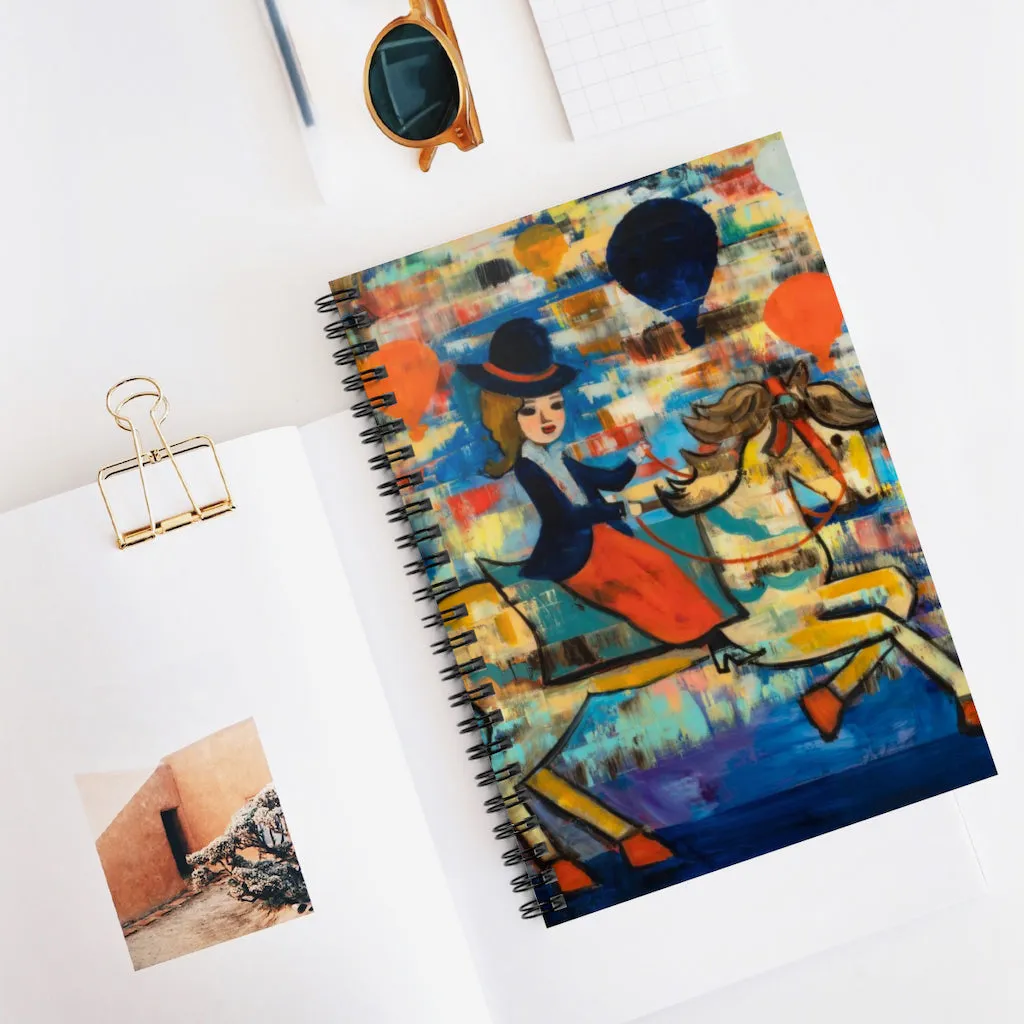 Happy Balloon Spiral Notebook