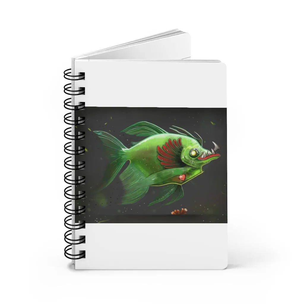 Hook Lung Jaw Spiral Bound Journal