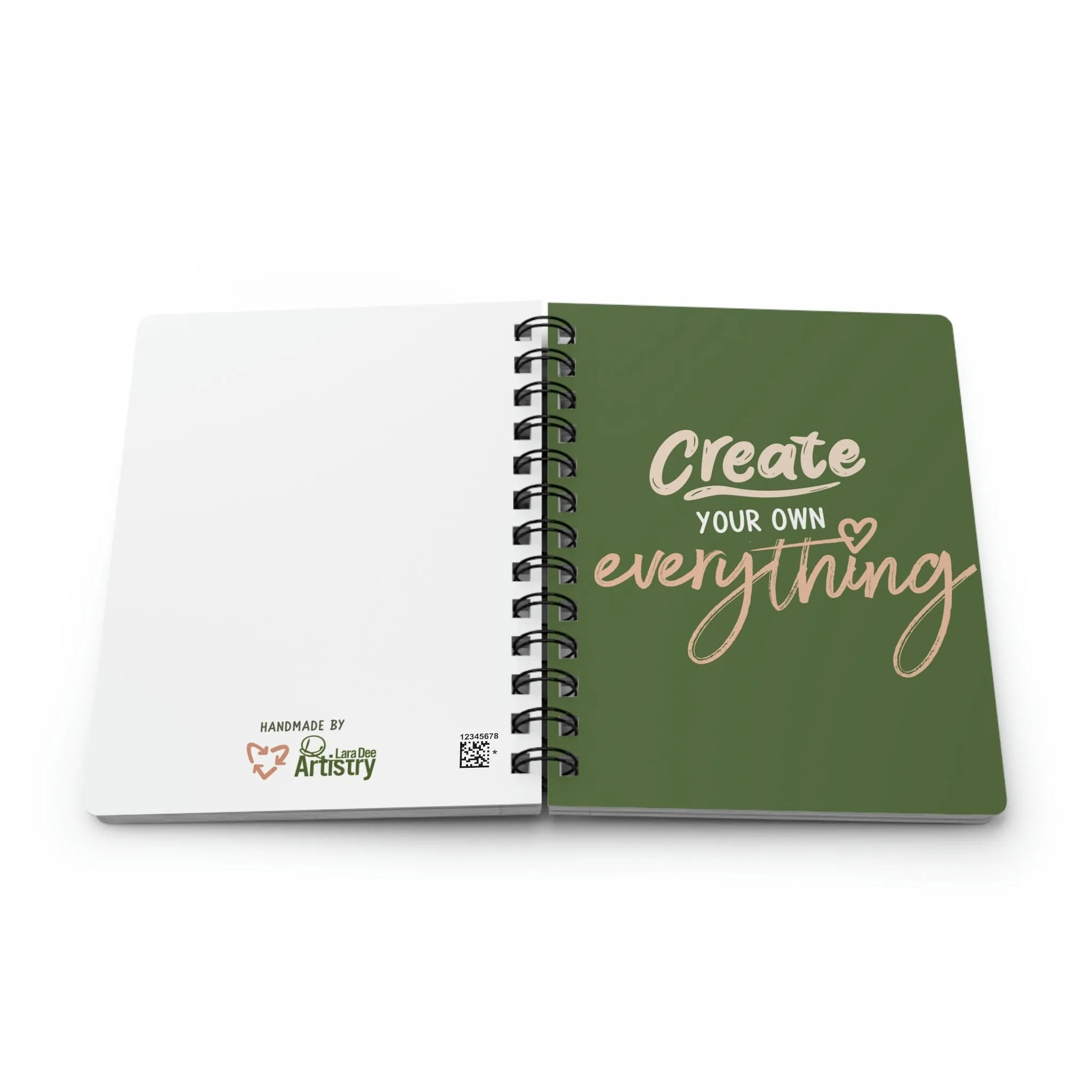 LDA Motto Spiral Bound Journal
