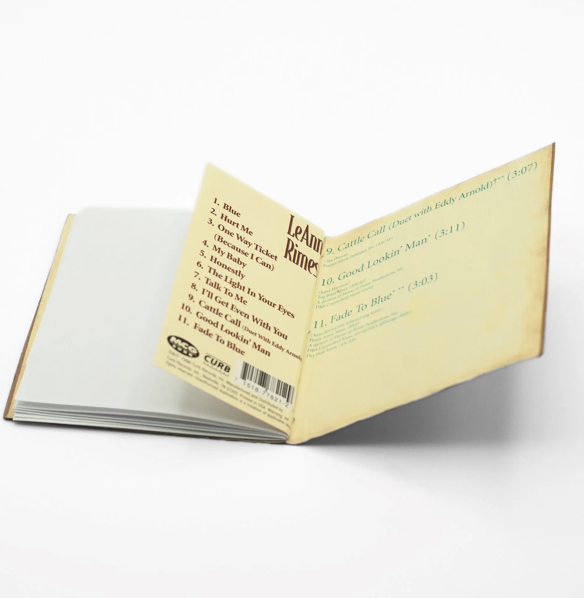 LeAnn Rimes Upcycled Sketchbook