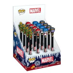 Marvel Holiday Pen Toppers