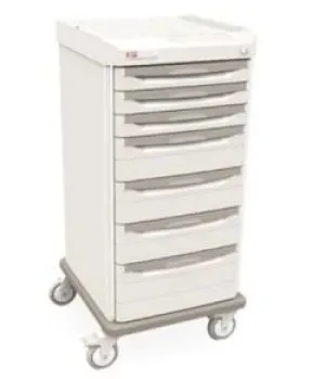 Metro SXRS3310L Starsys Basic Single Wide Locking Cart, 25" x 22.75" x 47.75"