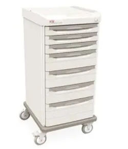 Metro SXRS3310L Starsys Basic Single Wide Locking Cart, 25" x 22.75" x 47.75"
