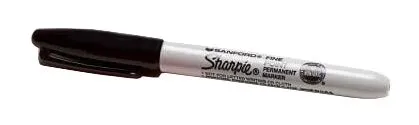 MicroNova PEN-22IR Irradiated Sharpie&reg; Fine Point Markers, Blue  (Case of 12)