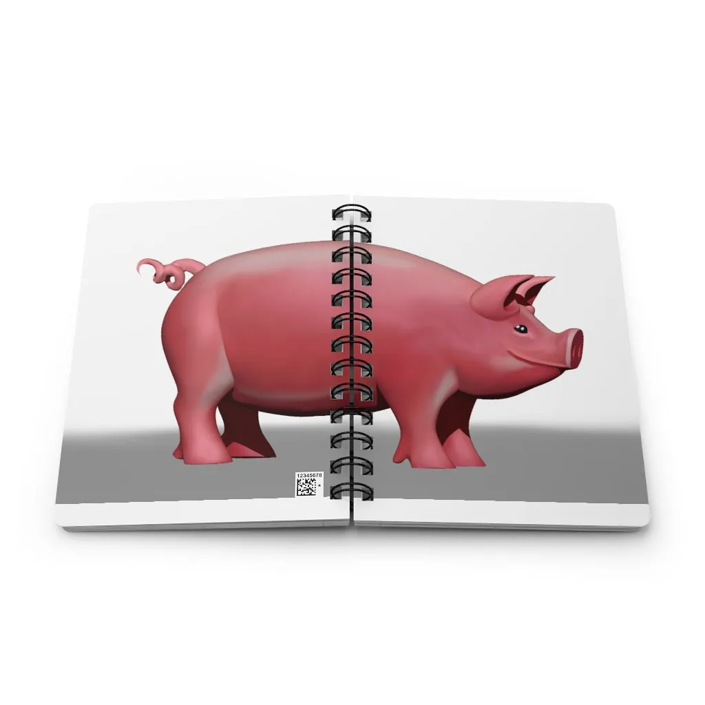 Pig Spiral Bound Journal