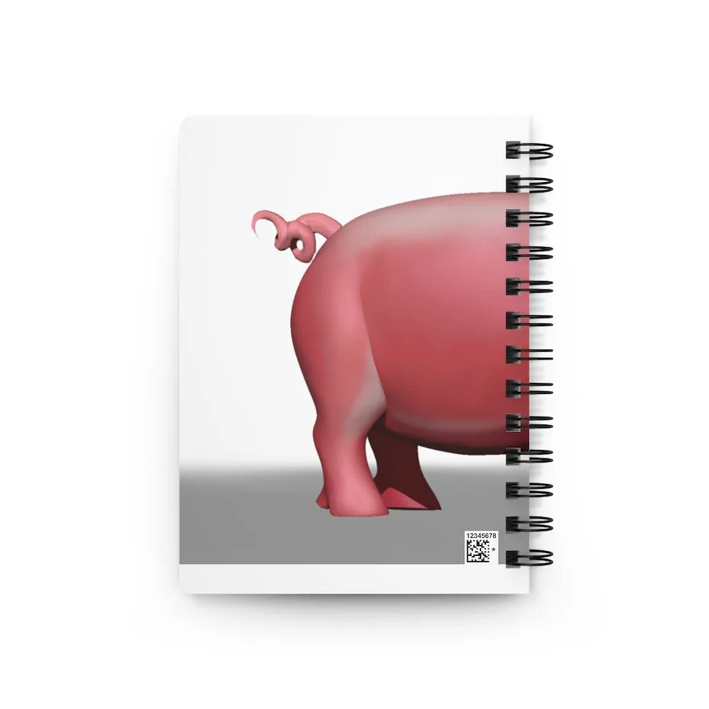 Pig Spiral Bound Journal