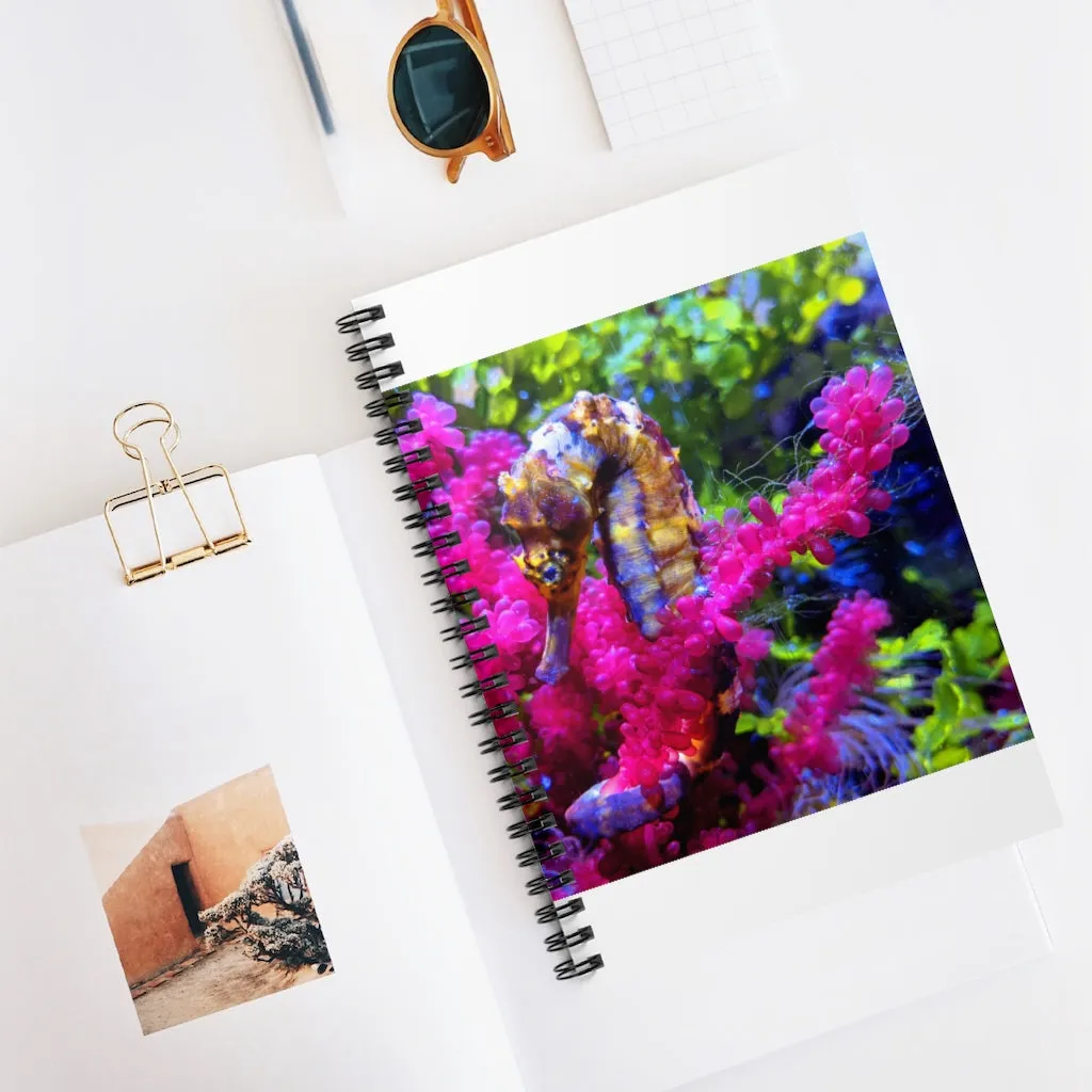 Seahorse Spiral Notebook - Ruled Line
