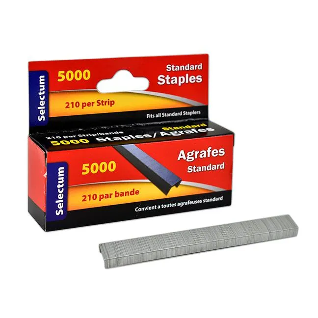 Selectum Standard Staples 5000pk
