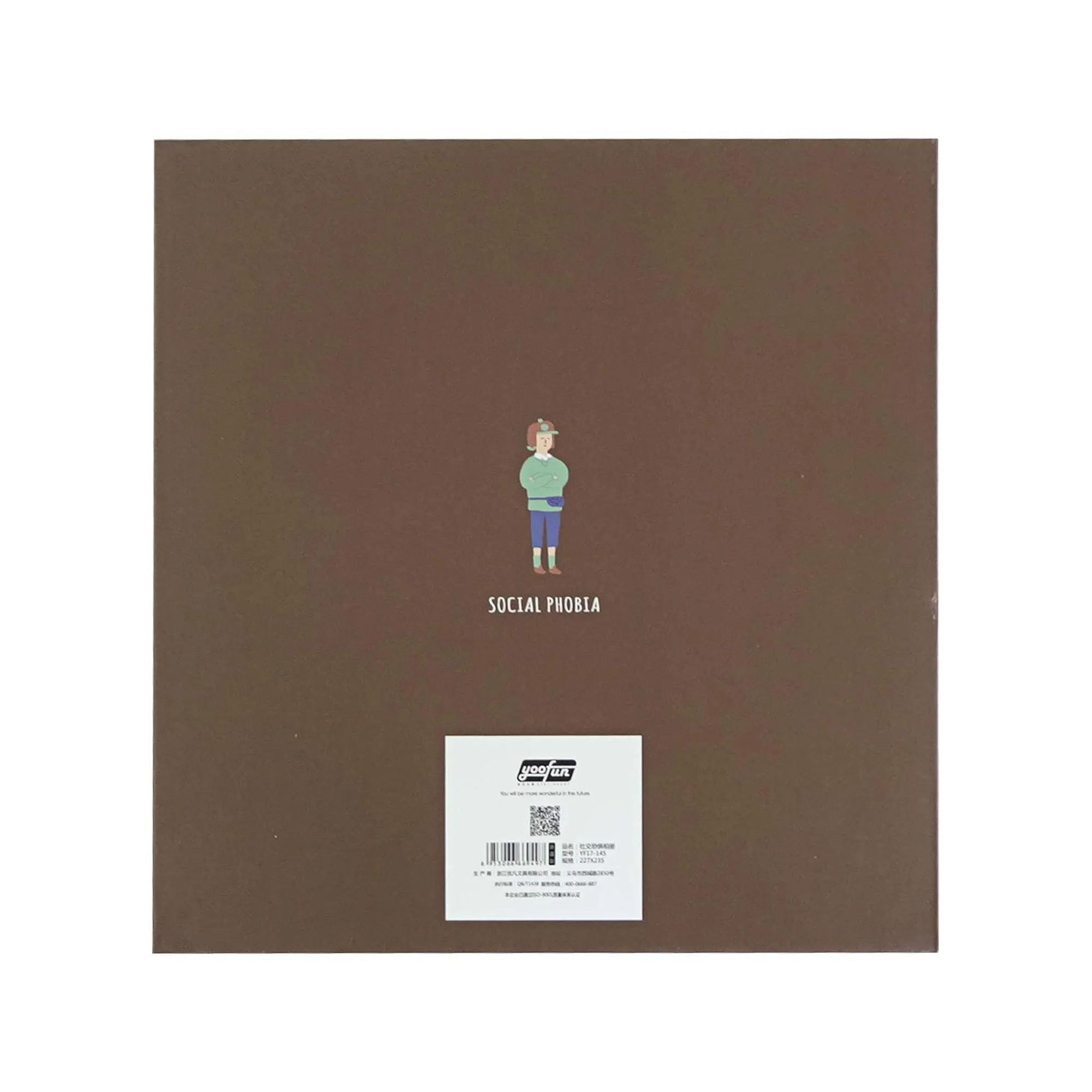 Social Phobia Large Ring Binder Photo Album - Holds 80 Photos (Colours Available)