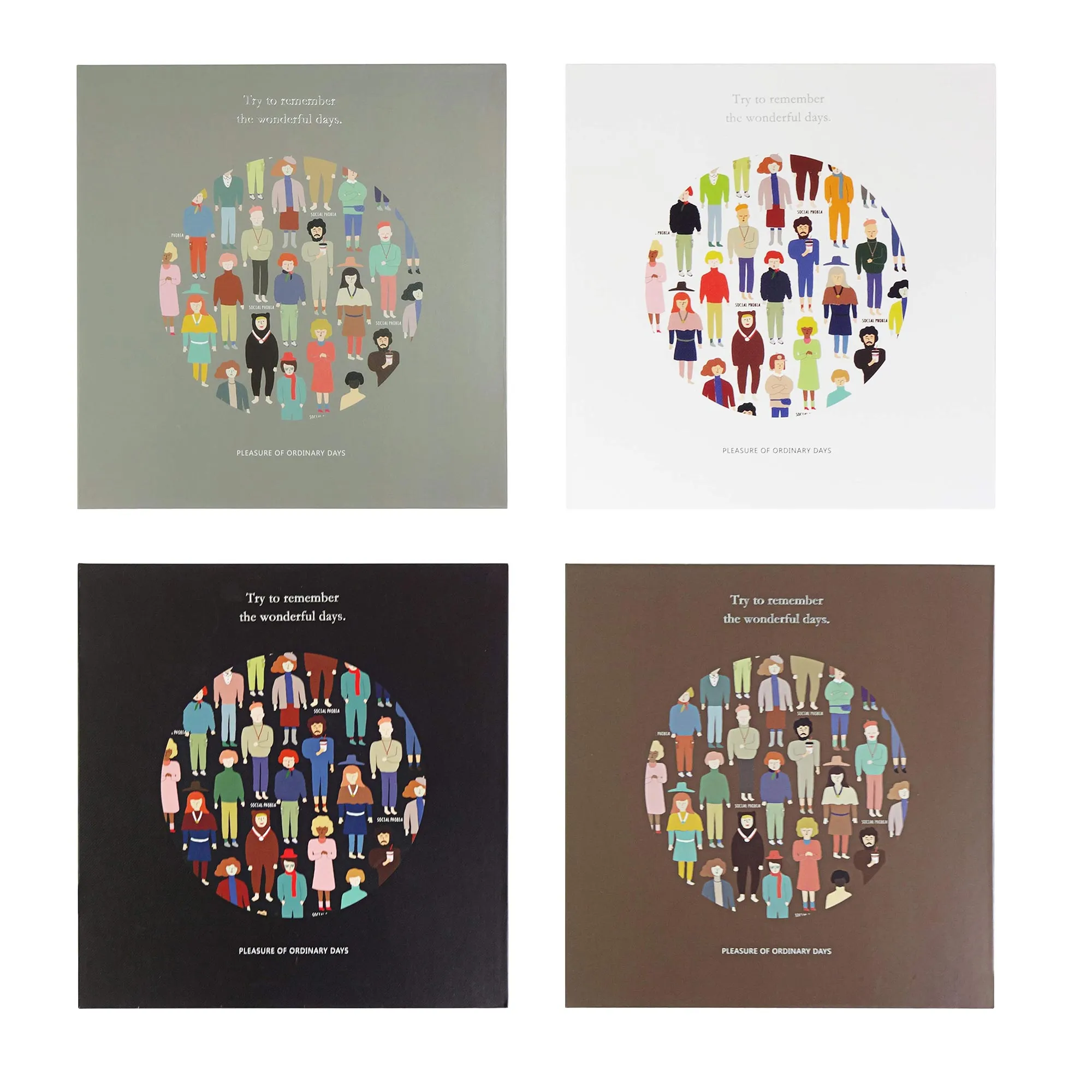 Social Phobia Large Ring Binder Photo Album - Holds 80 Photos (Colours Available)