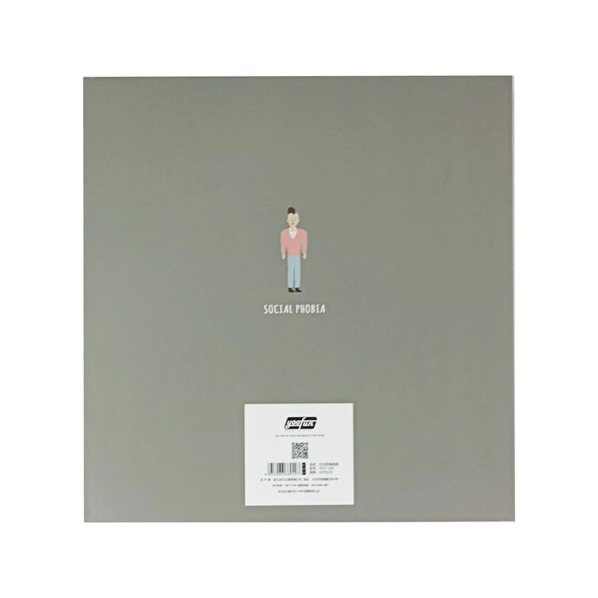 Social Phobia Large Ring Binder Photo Album - Holds 80 Photos (Colours Available)