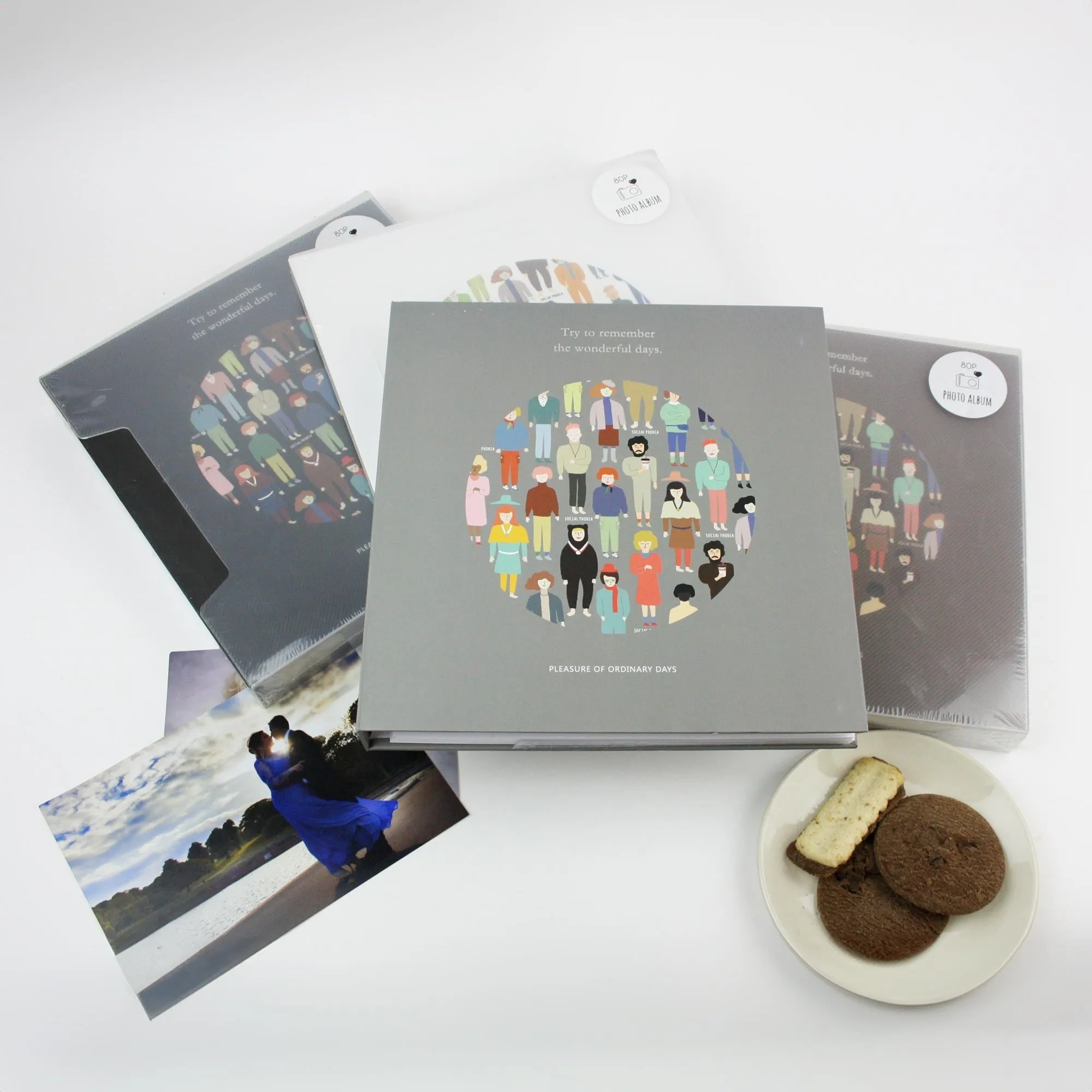 Social Phobia Large Ring Binder Photo Album - Holds 80 Photos (Colours Available)
