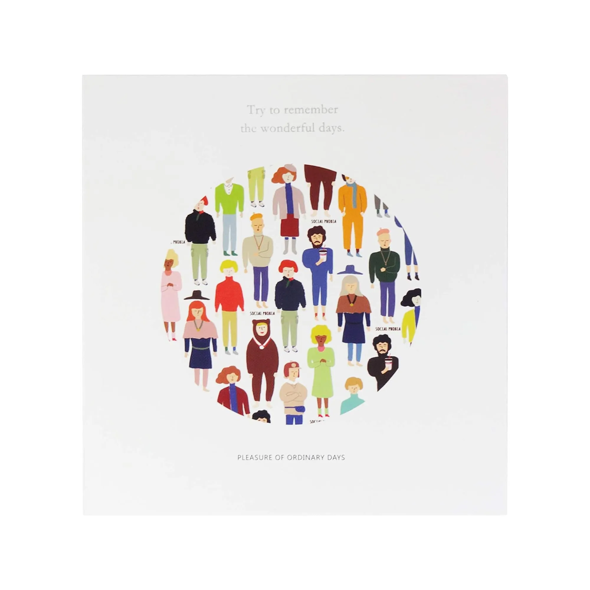 Social Phobia Large Ring Binder Photo Album - Holds 80 Photos (Colours Available)