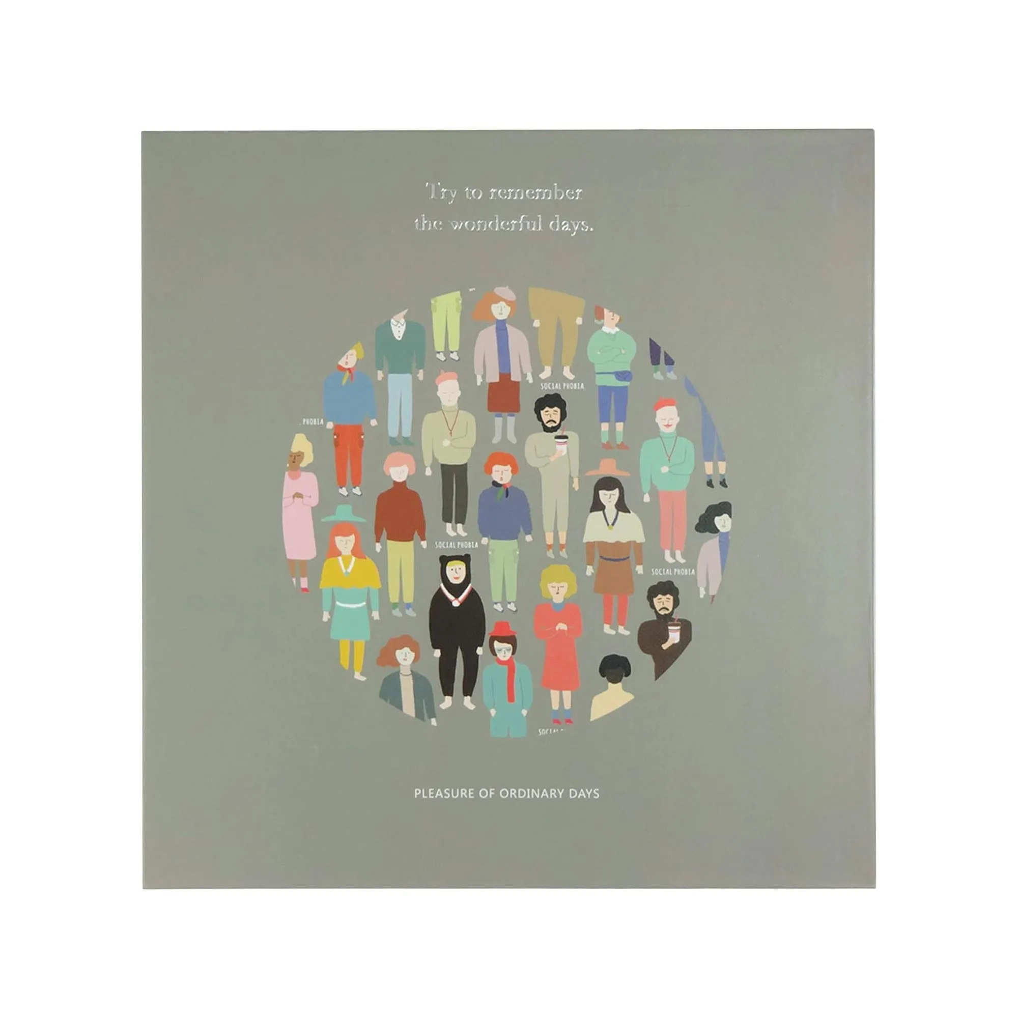 Social Phobia Large Ring Binder Photo Album - Holds 80 Photos (Colours Available)