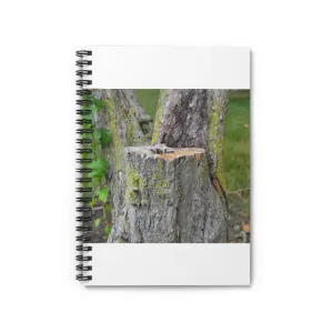 Tree Stump Spiral Notebook - Ruled Line