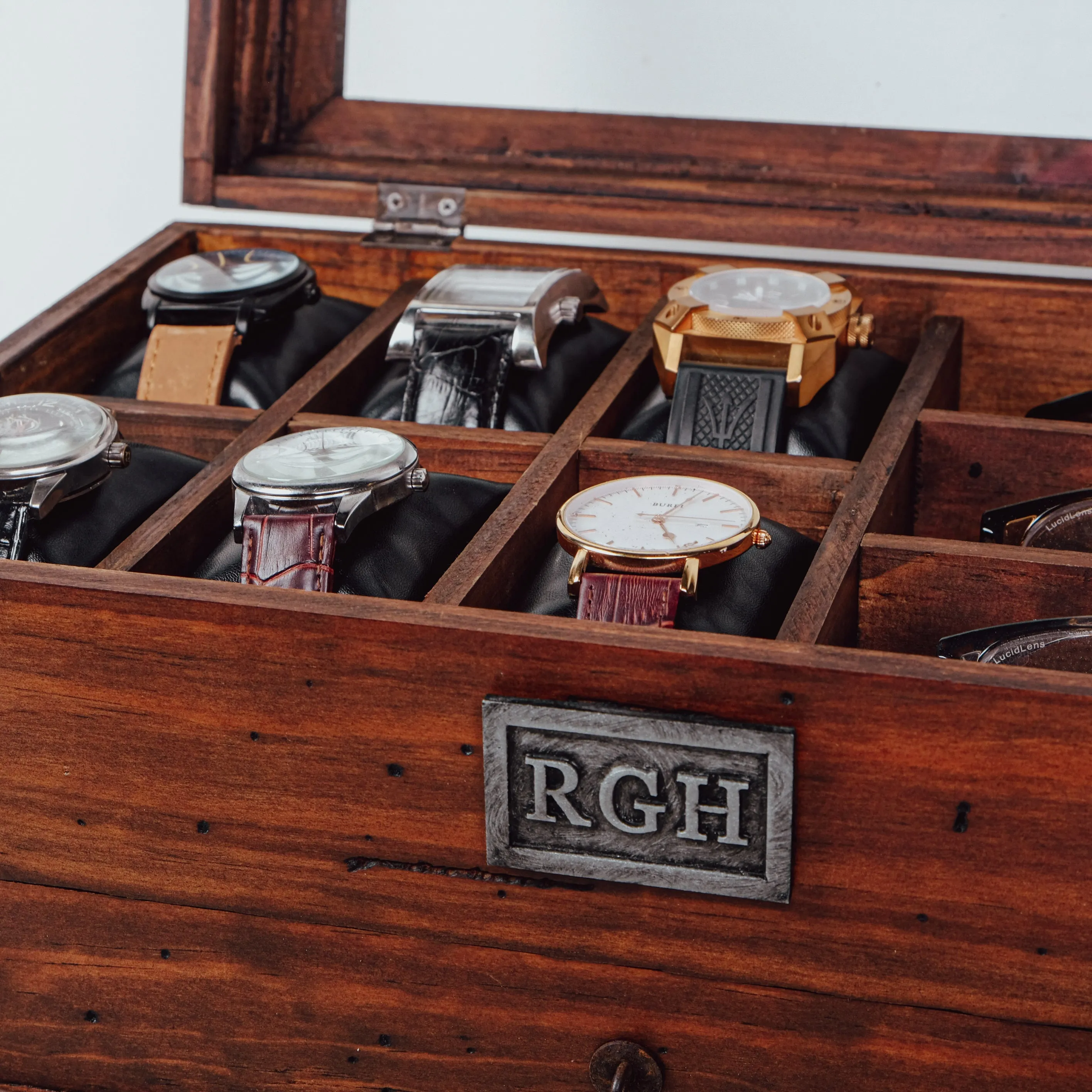 Watch Box and Sunglasses with Drawer No. 6-3