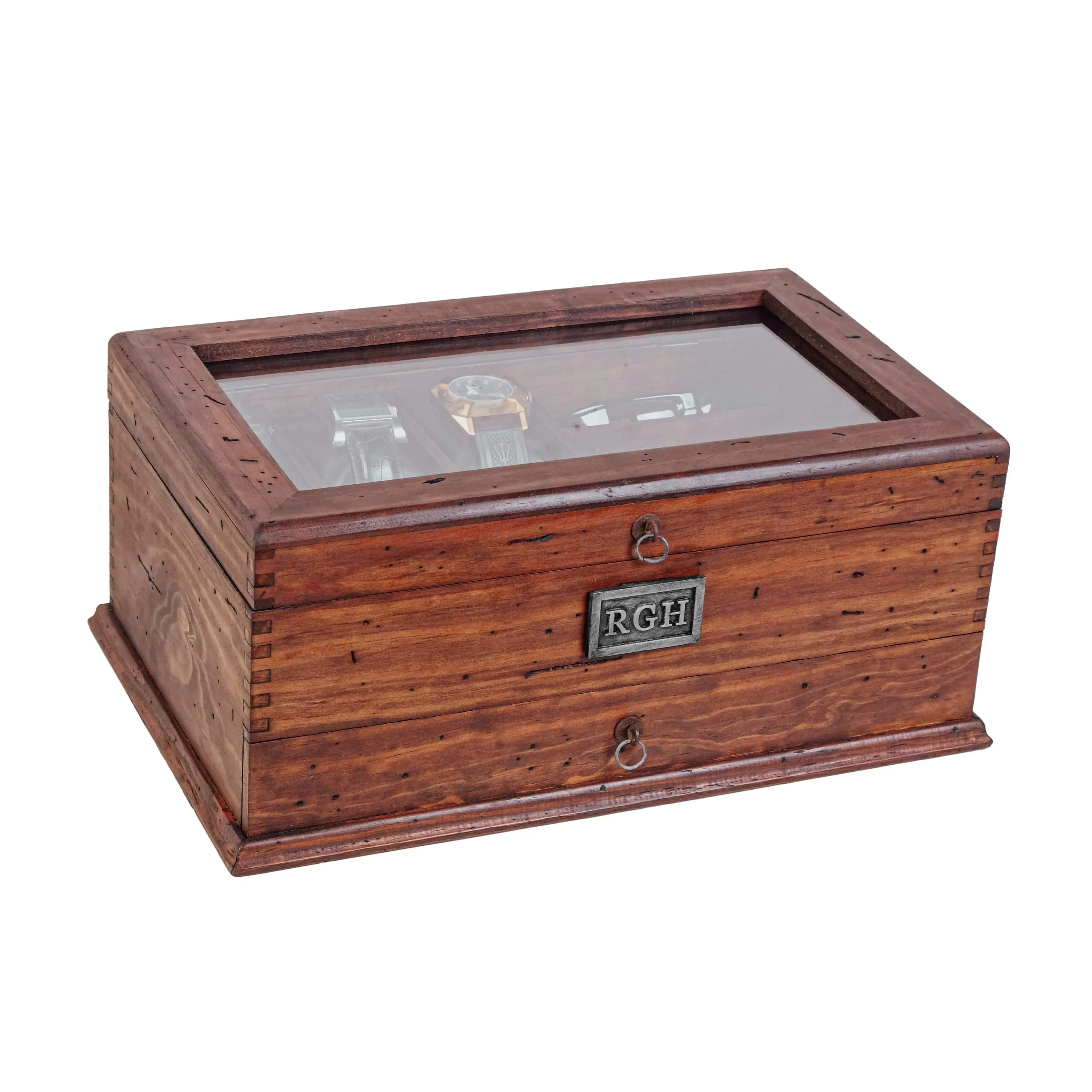 Watch Box and Sunglasses with Drawer No. 6-3
